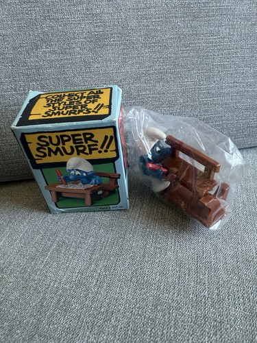 Scrivania scuola super puffo - scrivania,