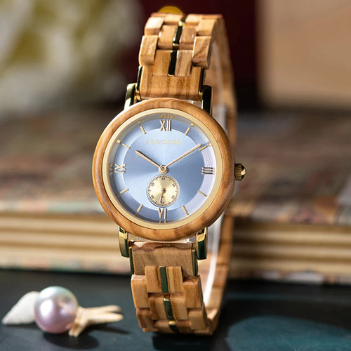 Bobo bird orologio - bird, legno