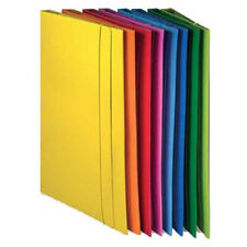 SET 5 CARTELLINE CON ELASTICO