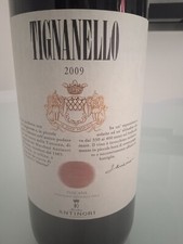 vino rosso TIGNANELLO 2009 1.5