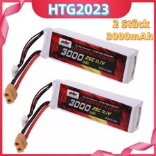 2 batterie 3000 mAh 11,1 V