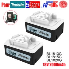 2X 18V 2,0Ah pour Makita