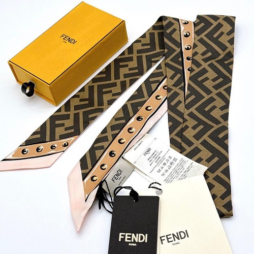 Sciarpa seta nastro fendi - sciarpa,