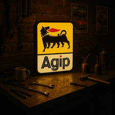 Insegna Led Petrolio Agip