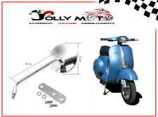 SPECCHIETTO SPECCHIO SX CROMATO ADATTABILE PER VESPA 50 SPECIAL R N  VESPA 50 