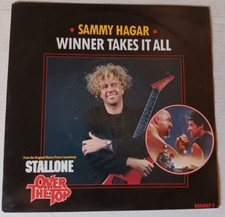 Vinile 45 giri Sammy HAGAR / Giorgio MORODER - Winner takes it all 1987 Vg-/Vg