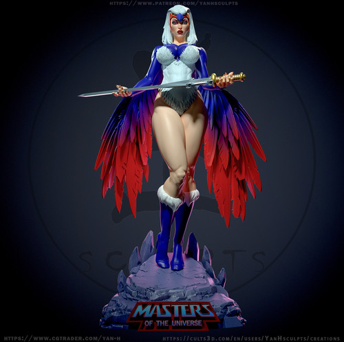 Statuina strega - strega, motu