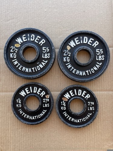 Coppia piastre peso weider - piastre,