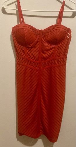 Vestito donna rosso dolcevita