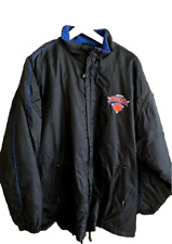 Giacca A Vento NBA New York Knicks Puff Jacket Bomber City Edition Black L.