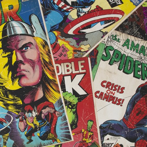 Carta parati marvel - parati,