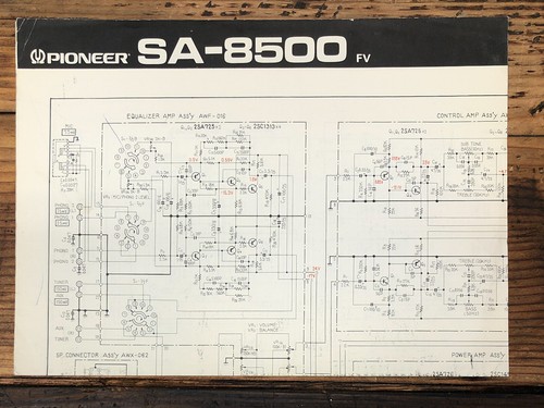 Pioneer 8500 amplificatore - pioneer,