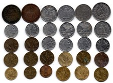 ITALIA REGNO - LOTTO DI 30 MONETE VARIE DATE