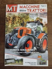 2018 02 MACCHINE TRATTORI FEBBRAIO 2018 N.180 ANNO XVIII KUBOTA SERIE M7002