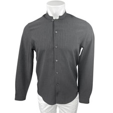 Zara Men's Gray Pinstriped