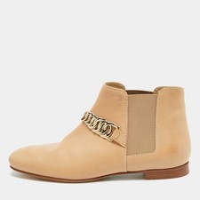 Tods Beige Leather Chain