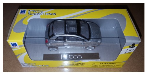 Fiat nuova 500 argento - nuova,