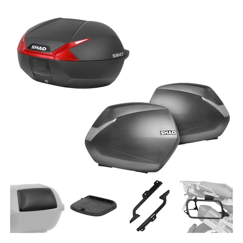 Kit completo shad sh47 rosso - completo, e