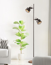 Lampada da terra 2 luci
