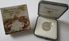 Vaticano 10 Euro 2006 350 Anni Colonnato di Piazza San Pietro Argento