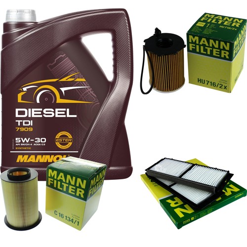 Mann filter controllo set - mann-filter, 5l