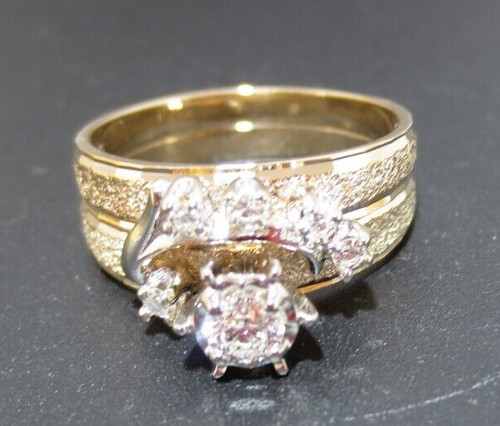 Set sposa diamante tondo - set,