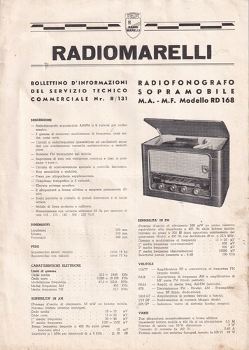131 radiofonografo - r/131,