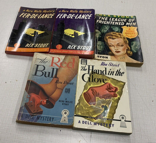 Rex stout vintage - stout, paperback