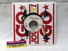 JOVANOTTI L'OMBELICO DEL MONDO 45 GIRI 7" JUKEBOX 1995 MINT + STICKER LORENZO