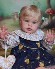 Bambola bionda reborn - bambola,