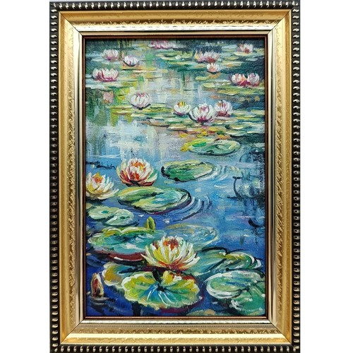 Dipinto olio originale ninfee