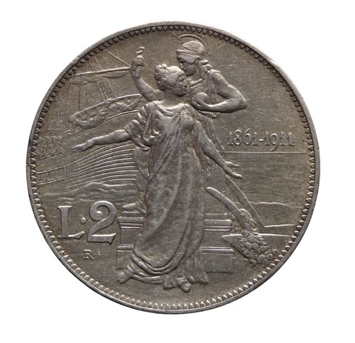 Regno italia 2 lire - -,