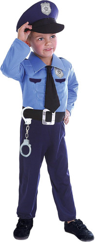 Poliziotto costume - -,