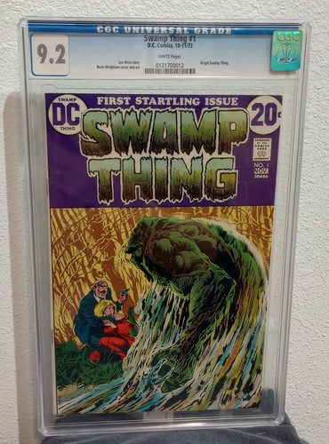 Swamp thing cgc 9 - thing,