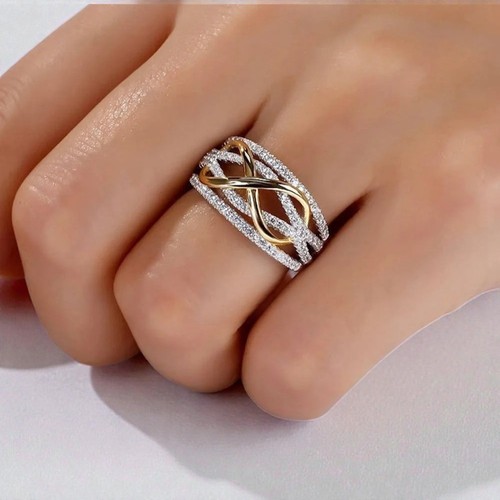 Anello infinity loves argento - anello,