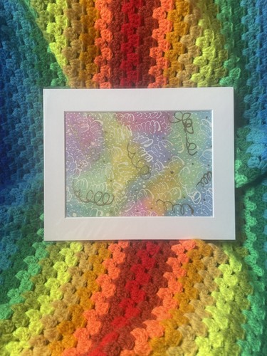 Arcobaleno con acquerello