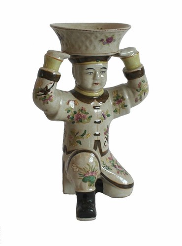 Statua cinese ceramica - statua,