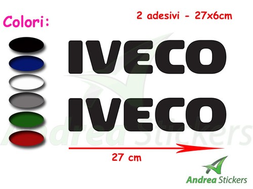 Iveco adesivi vinile - in,