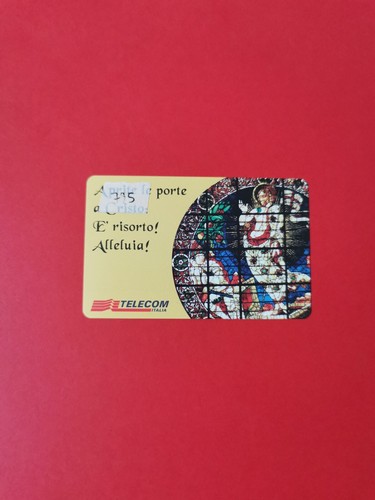 Scheda telefonica pasqua - scheda,