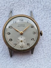 Orologio Uomo Vintage Mignon Meccanico Swiss Made 15 Rubis Piccoli Secondi -Funzionante- LEGGI!