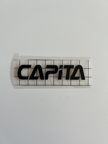 Adesivo capita logo testo - adesivo,