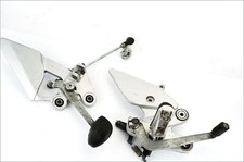 pedane pilota con leva cambio leva freno astina Yamaha FZ6 Fazer S1 S2 2004 2011