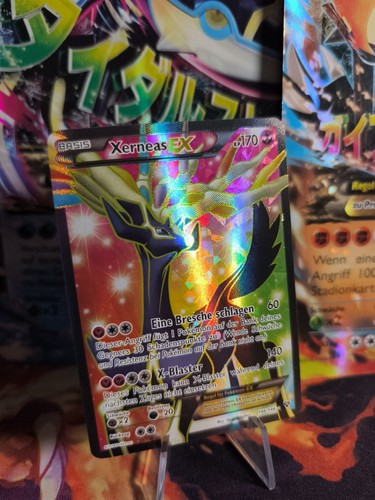 Carta pokemon card xerneas - carta,