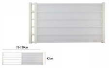 Mensola Allungabile L42 Armadio Mobile Scaffale Estensibile Da 75cm a 120cm dfh