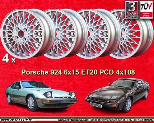 Pcs cerchi 6x15 et20 4x108 - pcs,