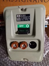 B TICINO Interruttore Tripolare Art. 663 A50 V380 Made in Italy Garage d'Epoca