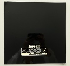 Ferrari 400i Brochure