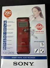 Sony icd ux70 handheld digital - icd-ux70,