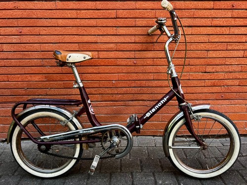 Bicicletta pieghevole bianchi - bicicletta,