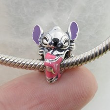 Ciondolo torta compleanno rosa